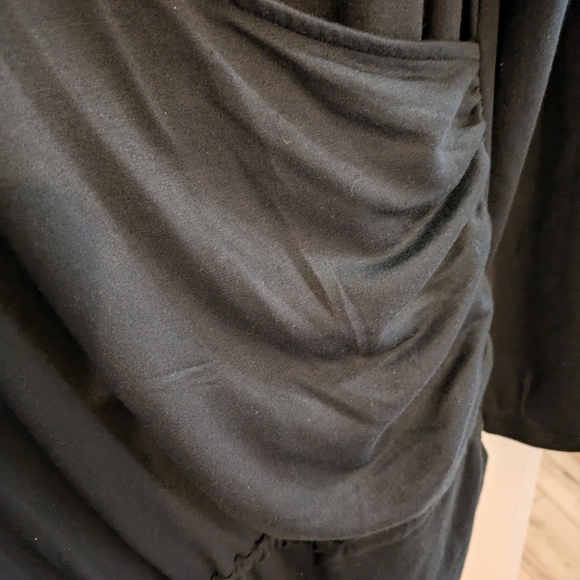 Maternity Black Long Sleeve Jumpsuit - Picture 4 of 6